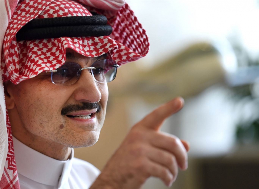 Image Saudi Arabia's billionaire Prince Alwaleed bin Talal