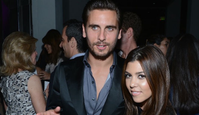 Scott Disick Kourtney Kardashian