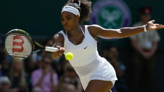 Serena Williams wins sixth Wimbledon title