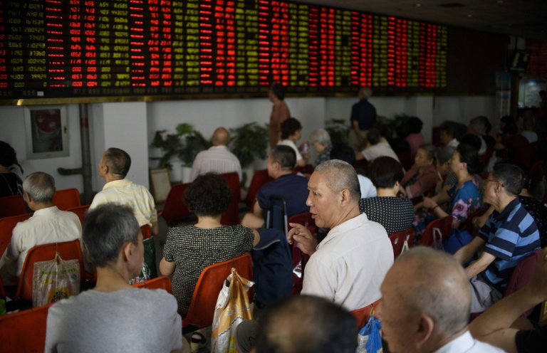 China drop, other global markets mostly up after US data