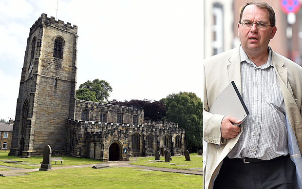 Simon Reynolds was a stipendiary priest at All Saints in Darton