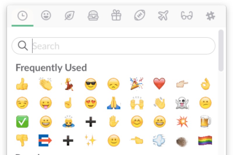 Slack now lets users add up-to 722 emoji as reactions to messages