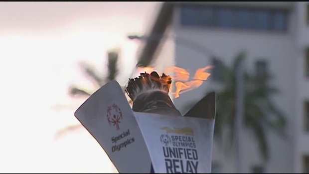 Torch brings start of Special Olympics