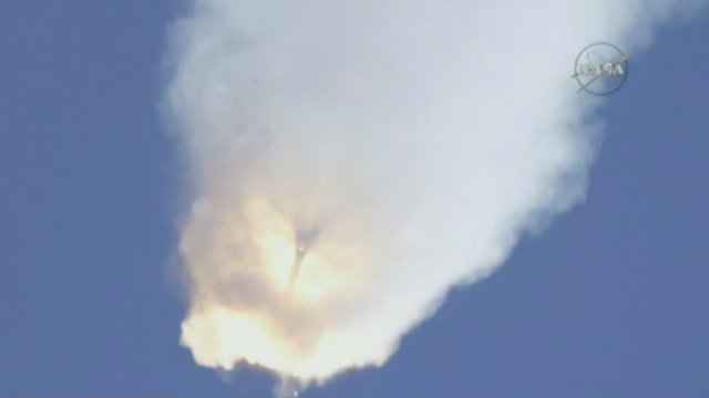 SpaceX Falcon 9 rocket explodes after launch