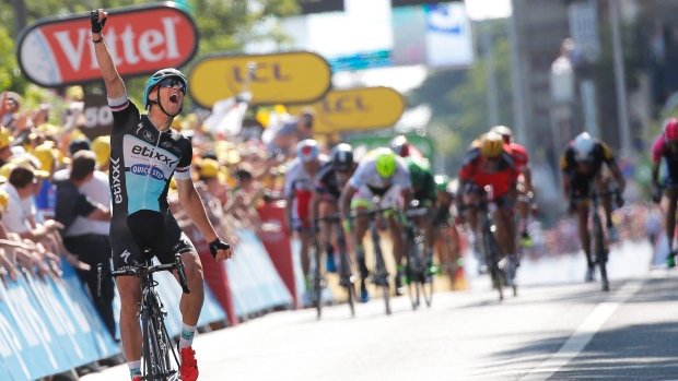 Zdenek Stybar wins 6th stage of Tour de France