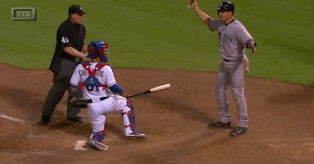 Mark Teixeira Yelled At A Coach And Beat Up A Trash Can