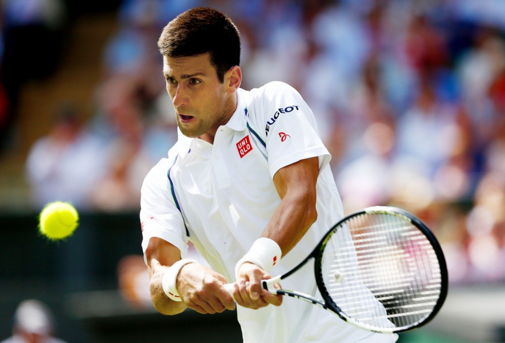 Djokovic Serena Williams through at Wimbledon