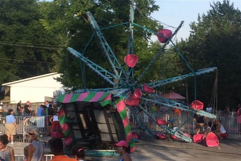 12 People Injured After Ride Tips Over At Beech Bend Park Kentucky