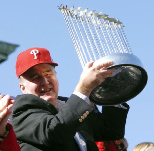 The Phillies reached the promised land under the presidency of David Montgomery in 2008