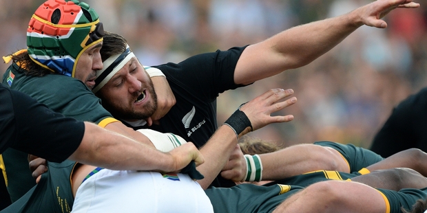 The Springboks won't beat the ABs by trying to get into an arm wrestle based on their big weapon the rolling maul