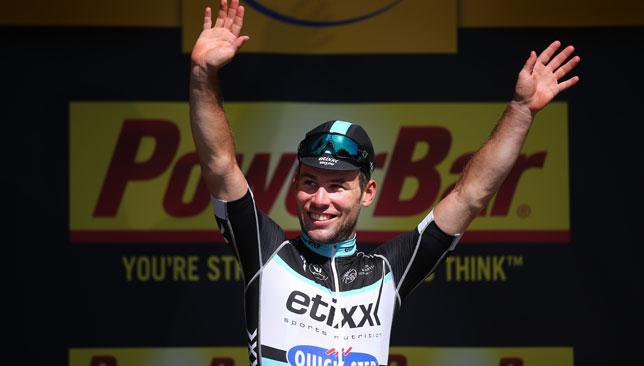 Cavendish after his stage seven victory