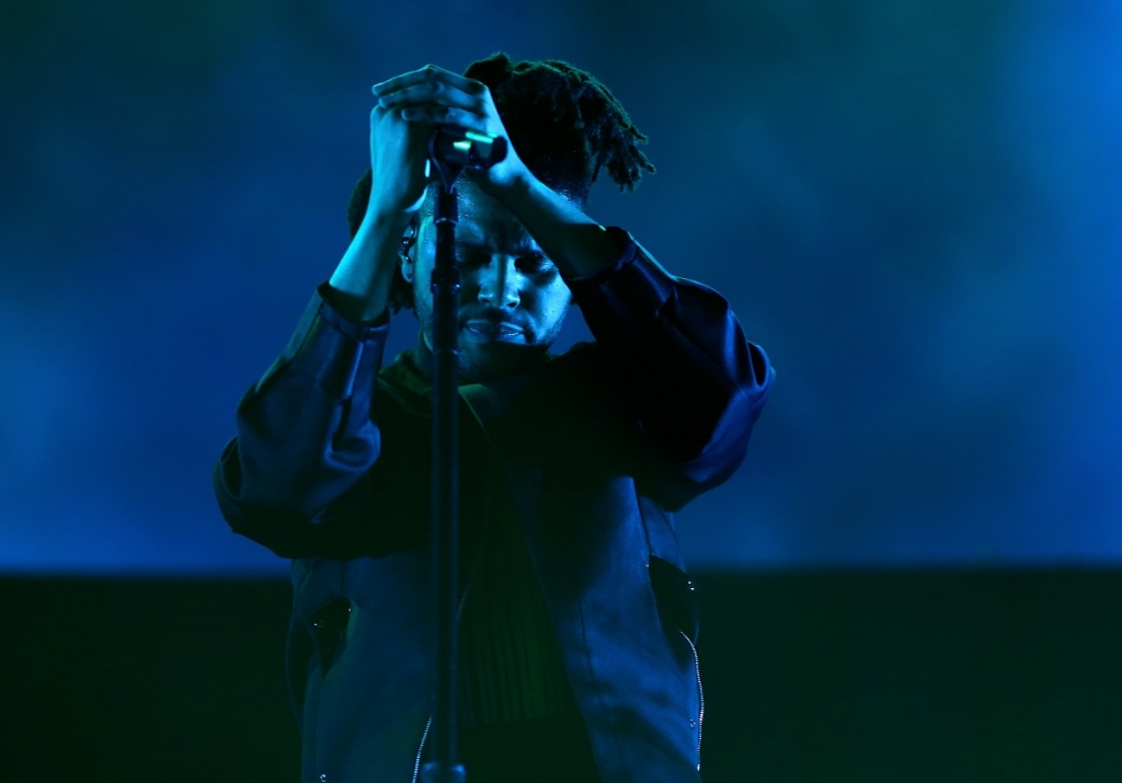 The Weeknd Performs at Coachella 2015