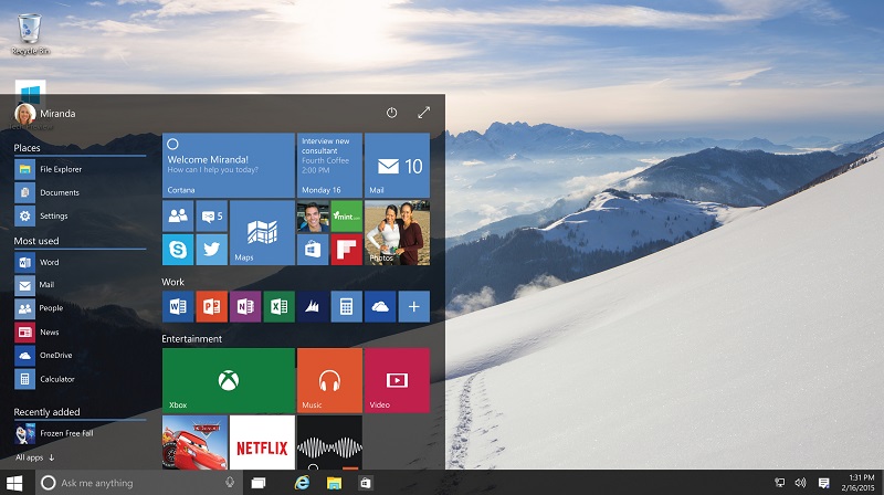 The final version of Windows 10 will be available for download on July 29. – AFP  Relaxnews pic