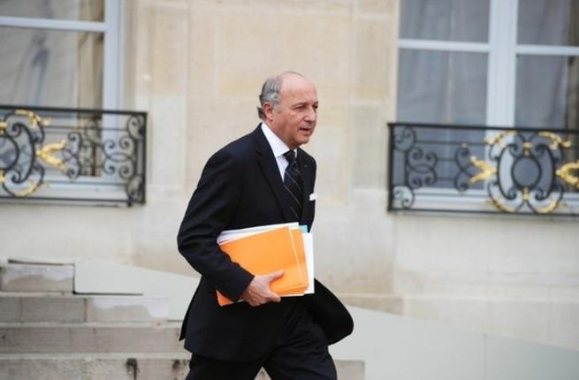 The landmark visit by Laurent Fabius was the first by a French foreign minister in 12 years