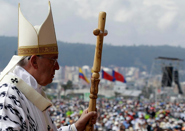 The pope has stated that caring for the planet has now become a duty not simply a choice