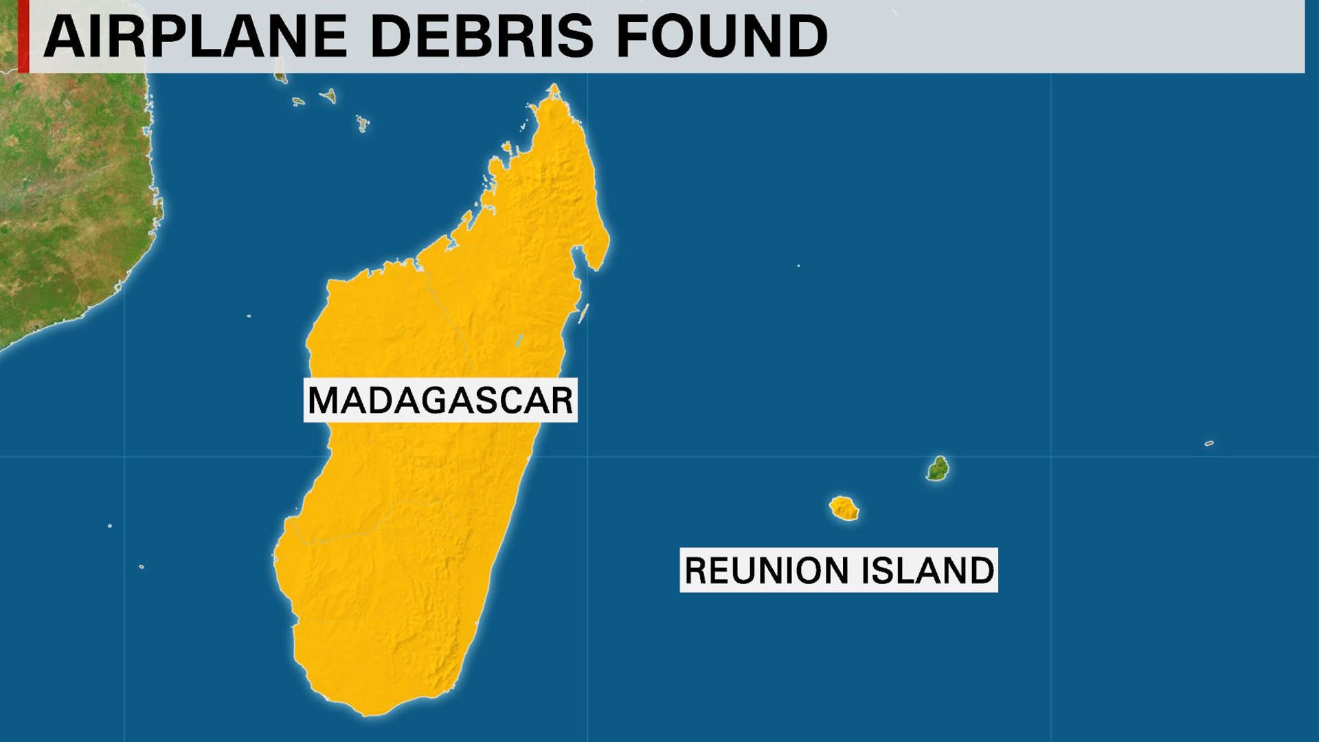 Airplane debris found near island could be from missing flight MH370