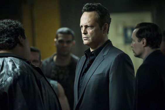 HBO shows Vince Vaughn in a scene from season 2 of'True Detective