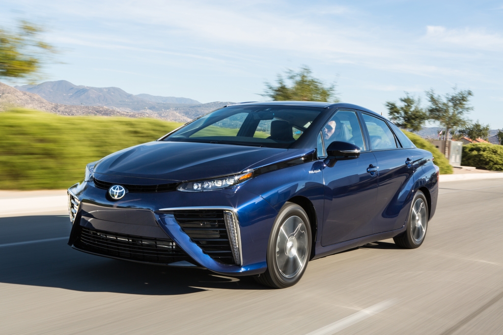 Toyota announced at the Aspen Ideas Festival that the new Toyota Mirai will offer an EPA-estimated 67 miles per gallon equivalent city  highway  combined and an EPA-estimated driving range rating of 312 miles on a single fill of hydrogen – the longest