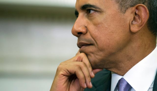 U.S. President Barack Obama at the Oval Office of the White House