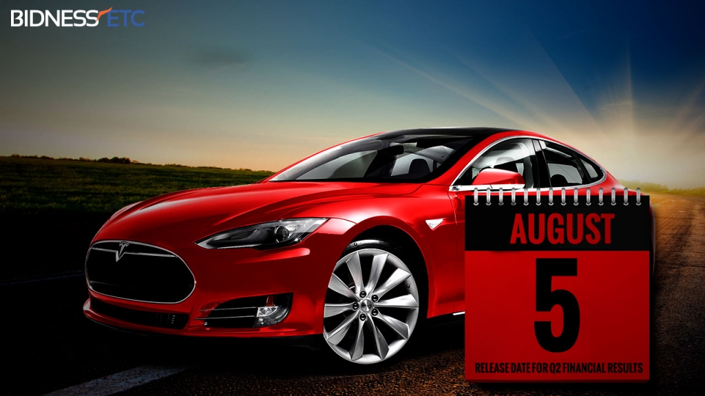 Tesla Motors Inc To Announce Q2FY15 Financial Results on August 5