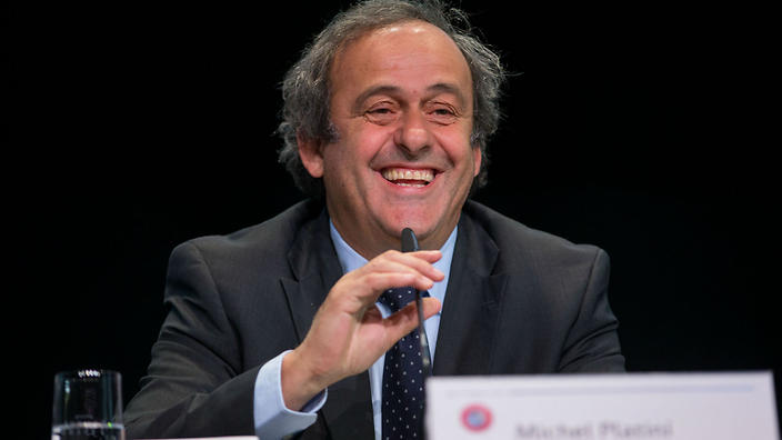 UEFA president Michel Platini is a candidate for the top job at FIFA with Sepp Blatter's successor to be elected on 26 February