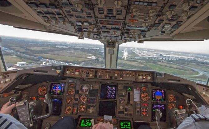 Landing at Heathrow