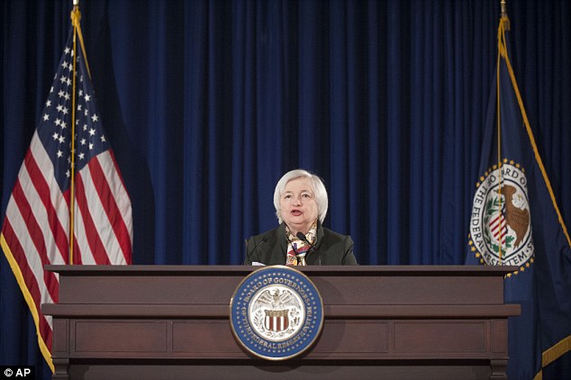 US interest rates The US central bank chaired by Janet Yellen  has kept rates at a near-zero level since December 2008