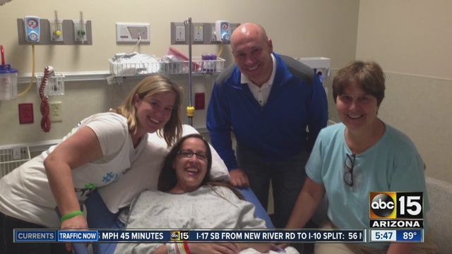 Valley man is now spreading awareness through kidney challenge.                      KNXV