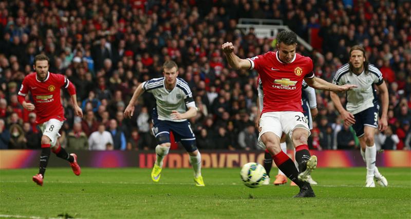 Van Persie had a chance conversion rate of 15.2% in the Premier League last season