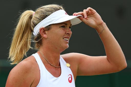 Vandeweghe sinks Safarova for Wimbledon last-eight spot