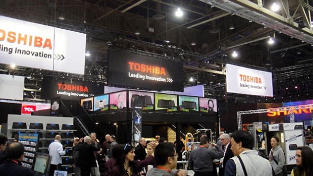 Toshiba booth