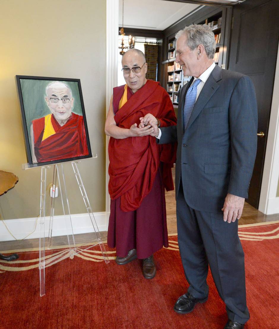 Bush Dalai Lama