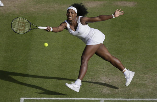 'Happy to still be here': Williams rallies past Azarenka at Wimbledon