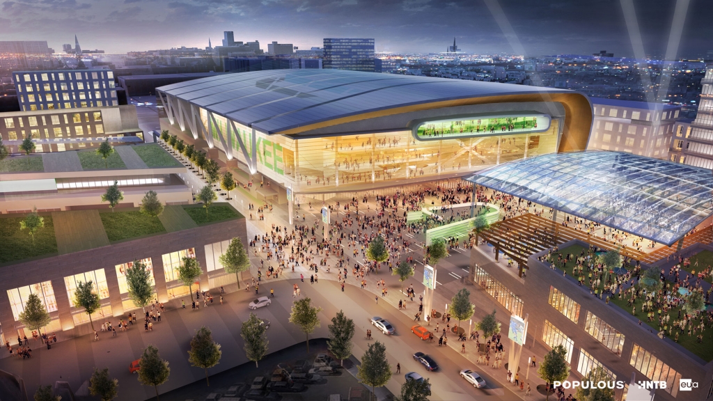 New Milwaukee Bucks arena