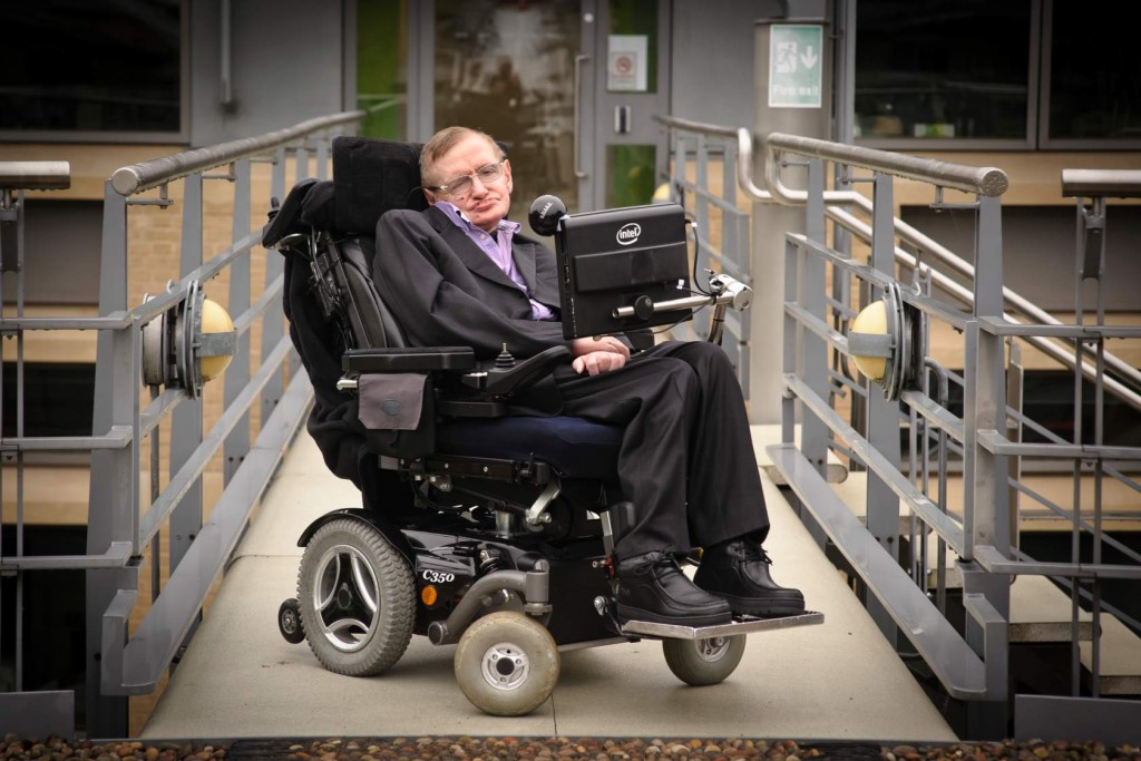 World renowned astrophysicist and cosmologist Stephen Hawking