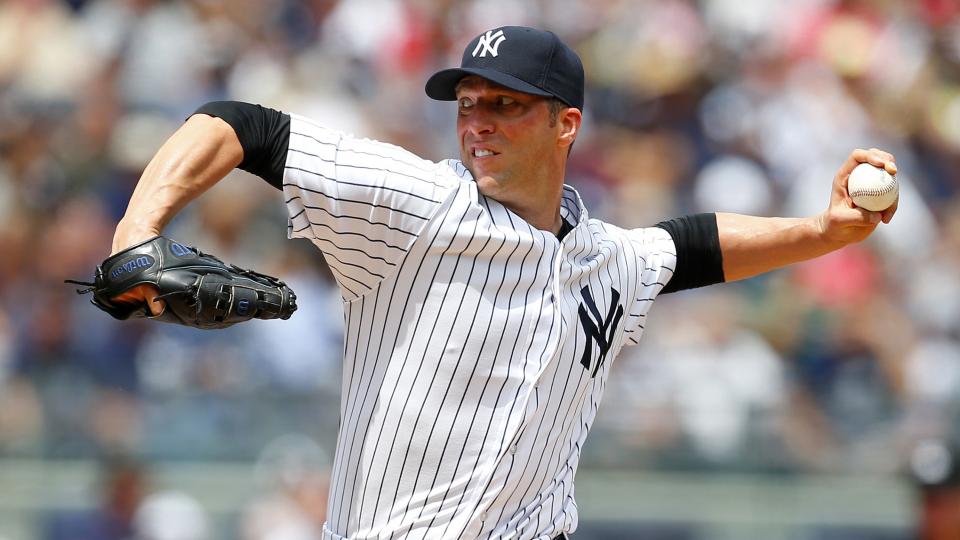 New York Yankees designate pitcher Chris Capuano for assignment