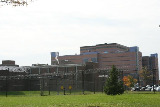 County prison in Valhalla N.Y. where police said six inmates suffered apparent drug overdoses on Sunday