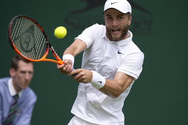 Victory over Matosevic guaranteed Broady his biggest payday of £47,000 in prize money
Graham Hughes for The Times