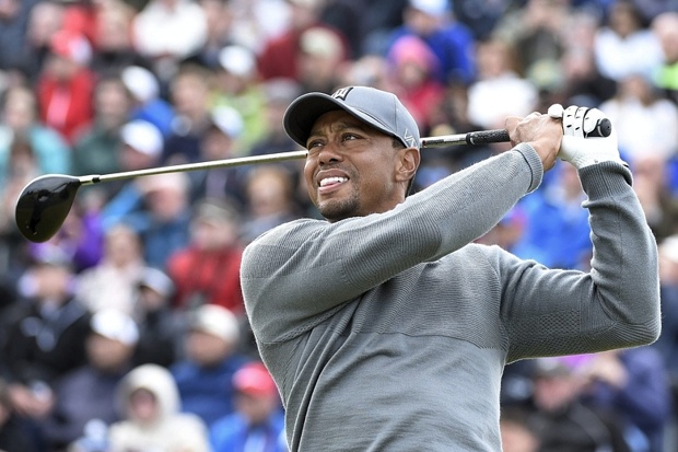 Woods recorded an opening round of 76 and is in danger of missing the cut
Facundo Arrizabalaga  EPA