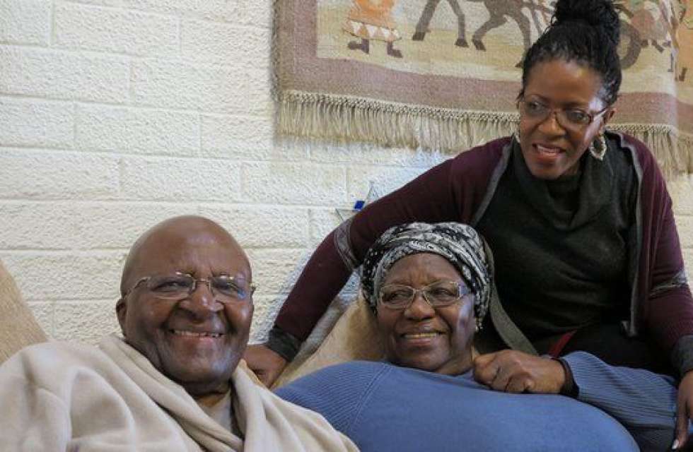 Desmond Tutu and his wife have four children and seven grandchildren together