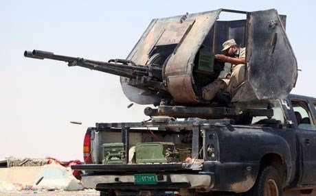 A Hashd al Shaabi fighter in Anbar. AFP