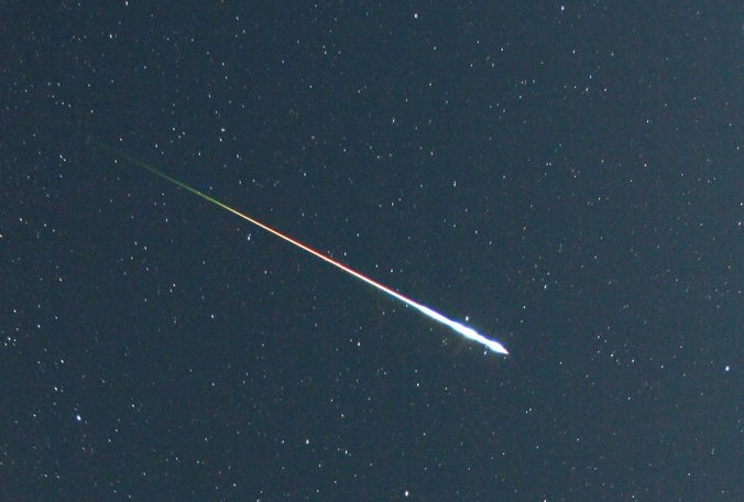 A Perseid fireball