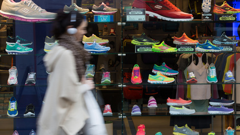 A Skechers store in Seoul South Korea