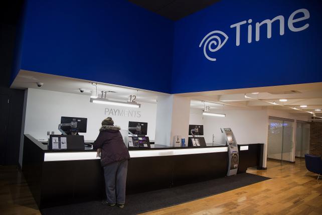 A Time Warner Cable store in New York