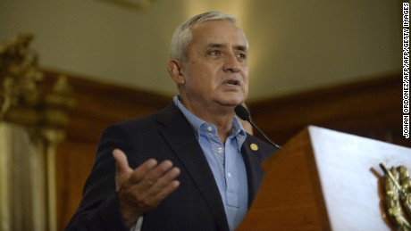 A corruption scandal has rocked Guatemalan President Otto Pérez Molina's administration