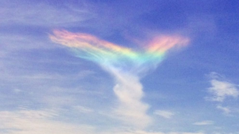 A rare fire rainbow appeared above an island in South Carolina Carole Rich Williams