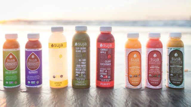 A selection of Suja Juice products. Courtesy of the company