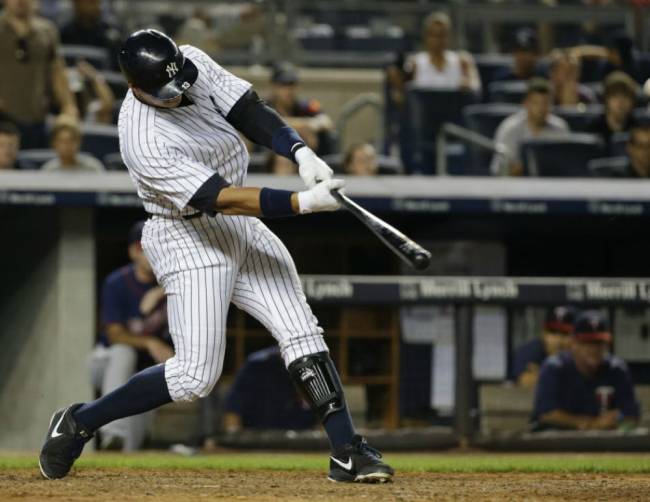 Alex Rodriguez's grand slam Tuesday was his first home run in 72 at-bats