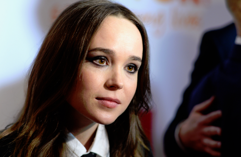 Actress Ellen Page confronted Republican presidential hopeful Ted Cruz Friday at the Iowa State Fair