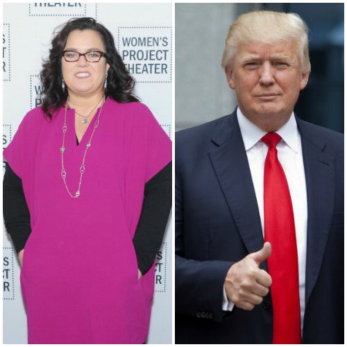 Donald Trump and Rosie O'Donnell